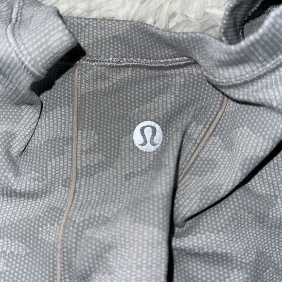 Lululemon Long Distance Short Sleeve Incognito Camo SSL Silver Drop Alpine White - Picture 5 of 5